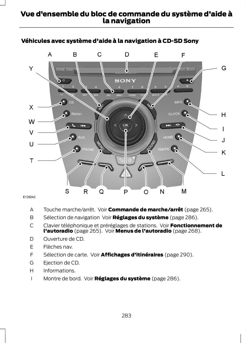 Ford C Max II 2 manuel du proprietaire / page 285