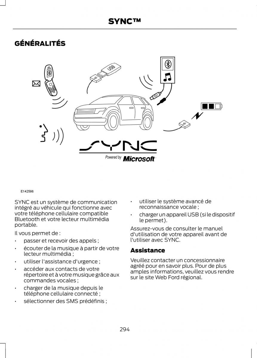 Ford C Max II 2 manuel du proprietaire / page 296