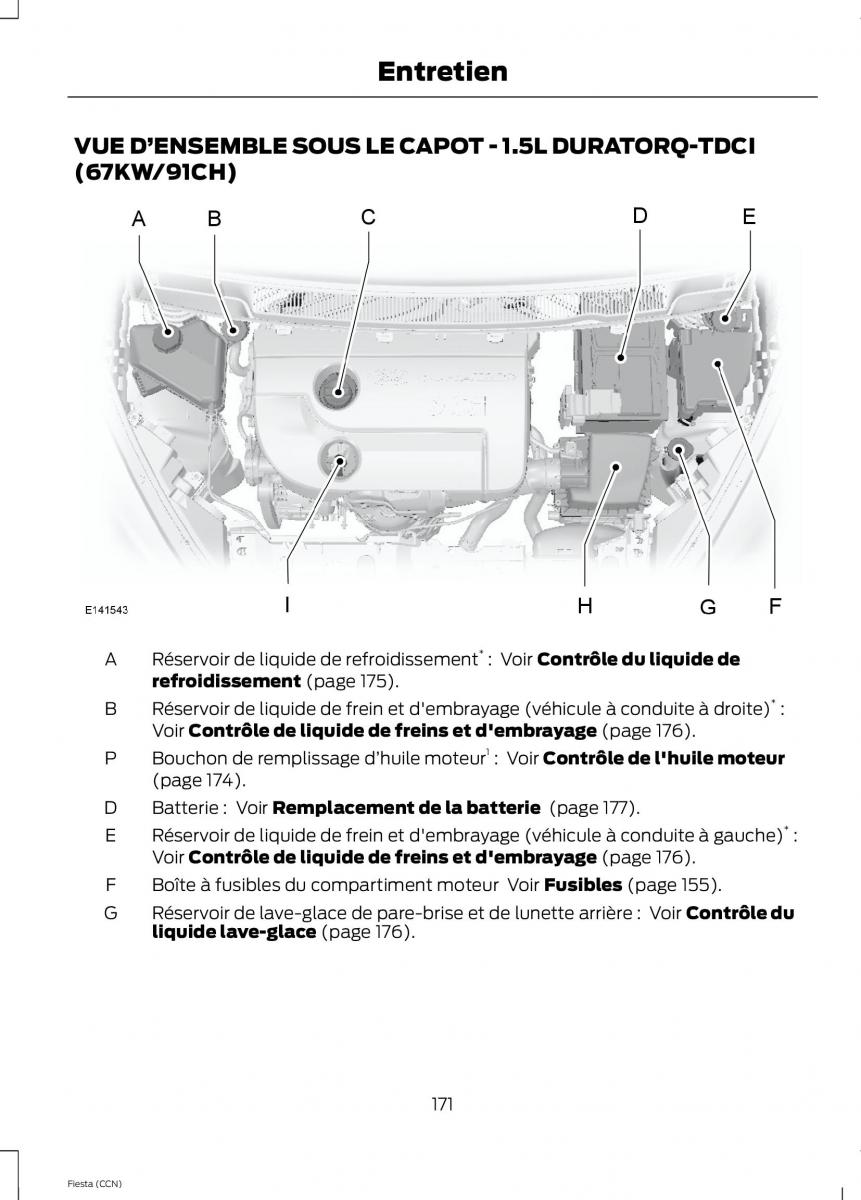 Ford Fiesta VII MK7 manuel du proprietaire / page 173