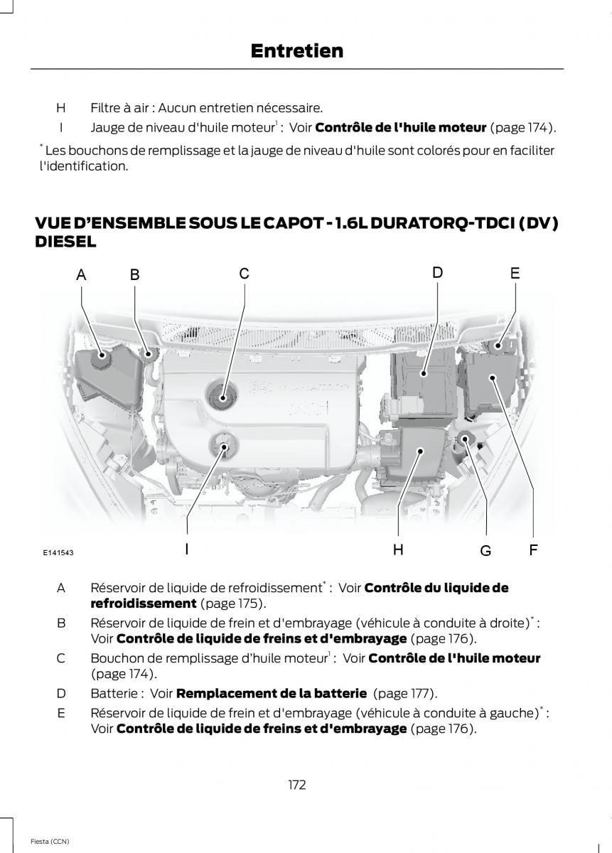 Ford Fiesta VII MK7 manuel du proprietaire / page 174