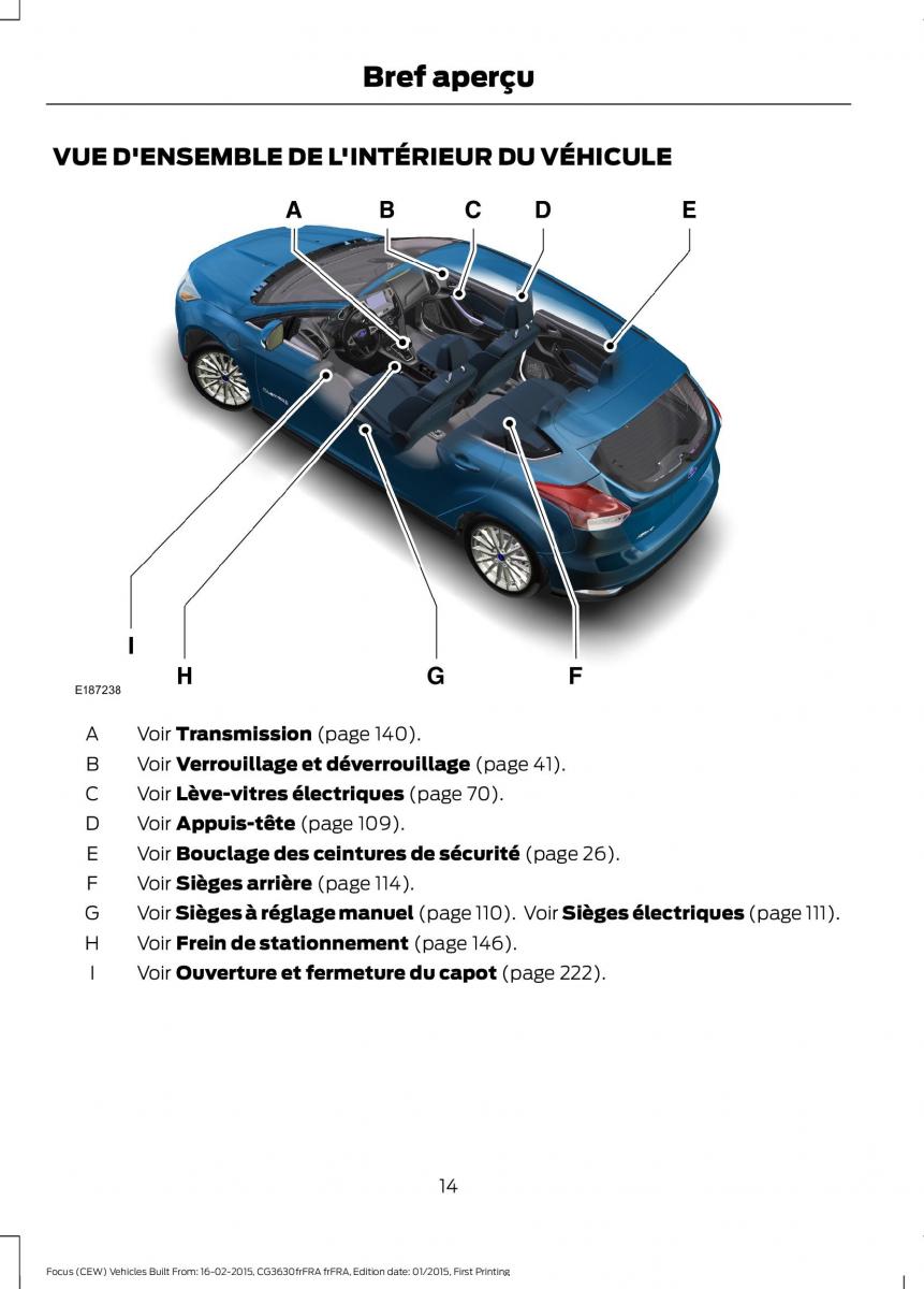 Ford Focus III 3 FL manuel du proprietaire / page 16