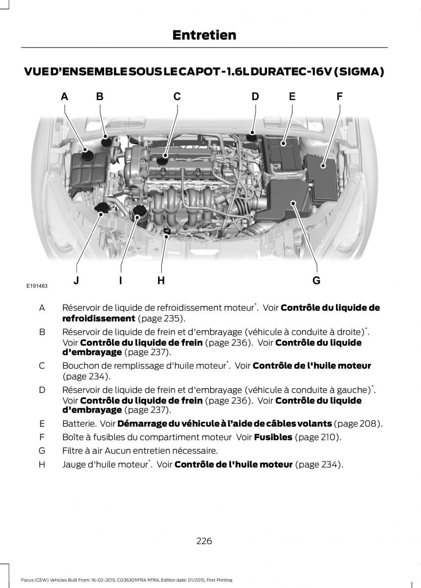 Ford Focus III 3 FL manuel du proprietaire / page 228