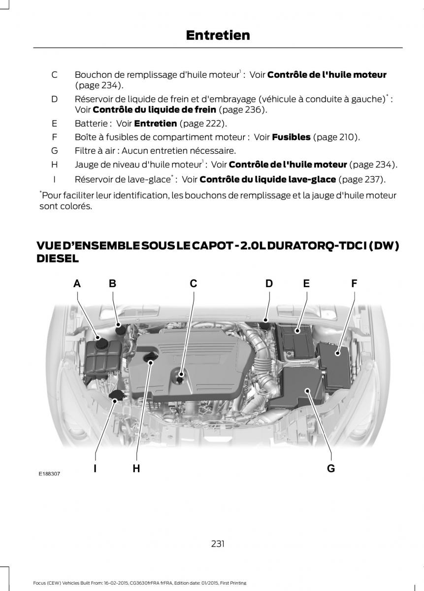 Ford Focus III 3 FL manuel du proprietaire / page 233