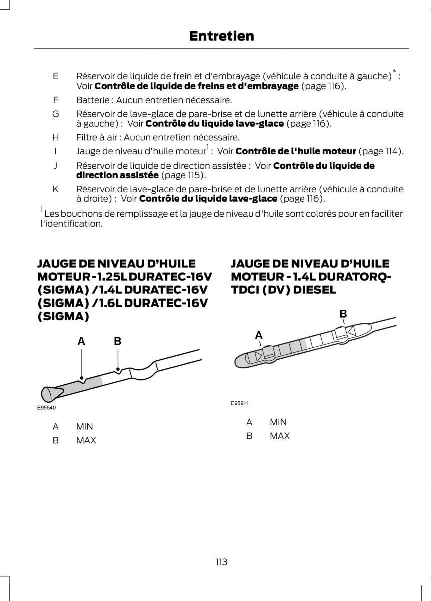 Ford Fusion manuel du proprietaire / page 115