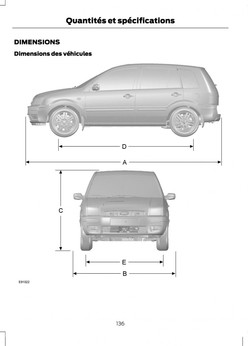 Ford Fusion manuel du proprietaire / page 138