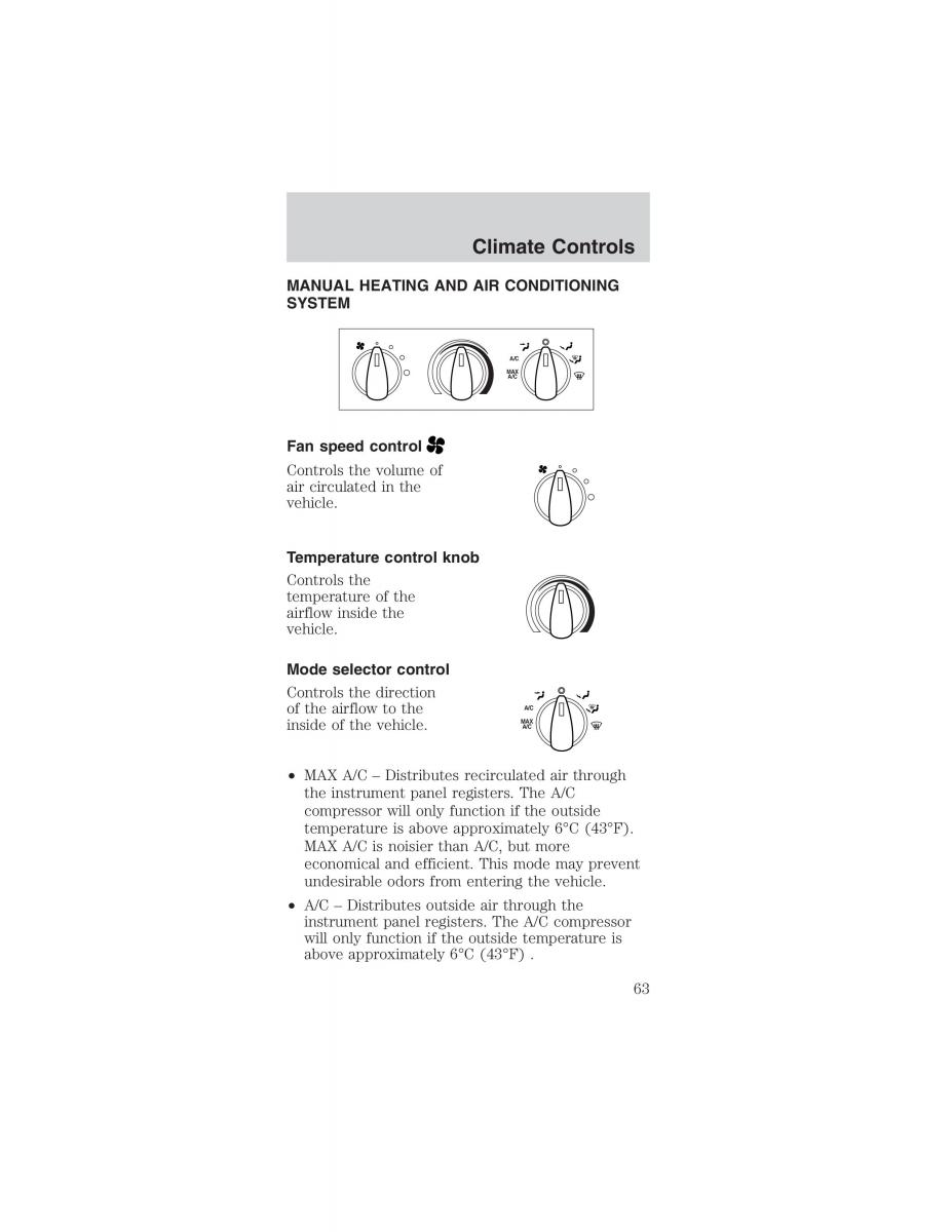 Ford Mustang IV 4 owners manual / page 63