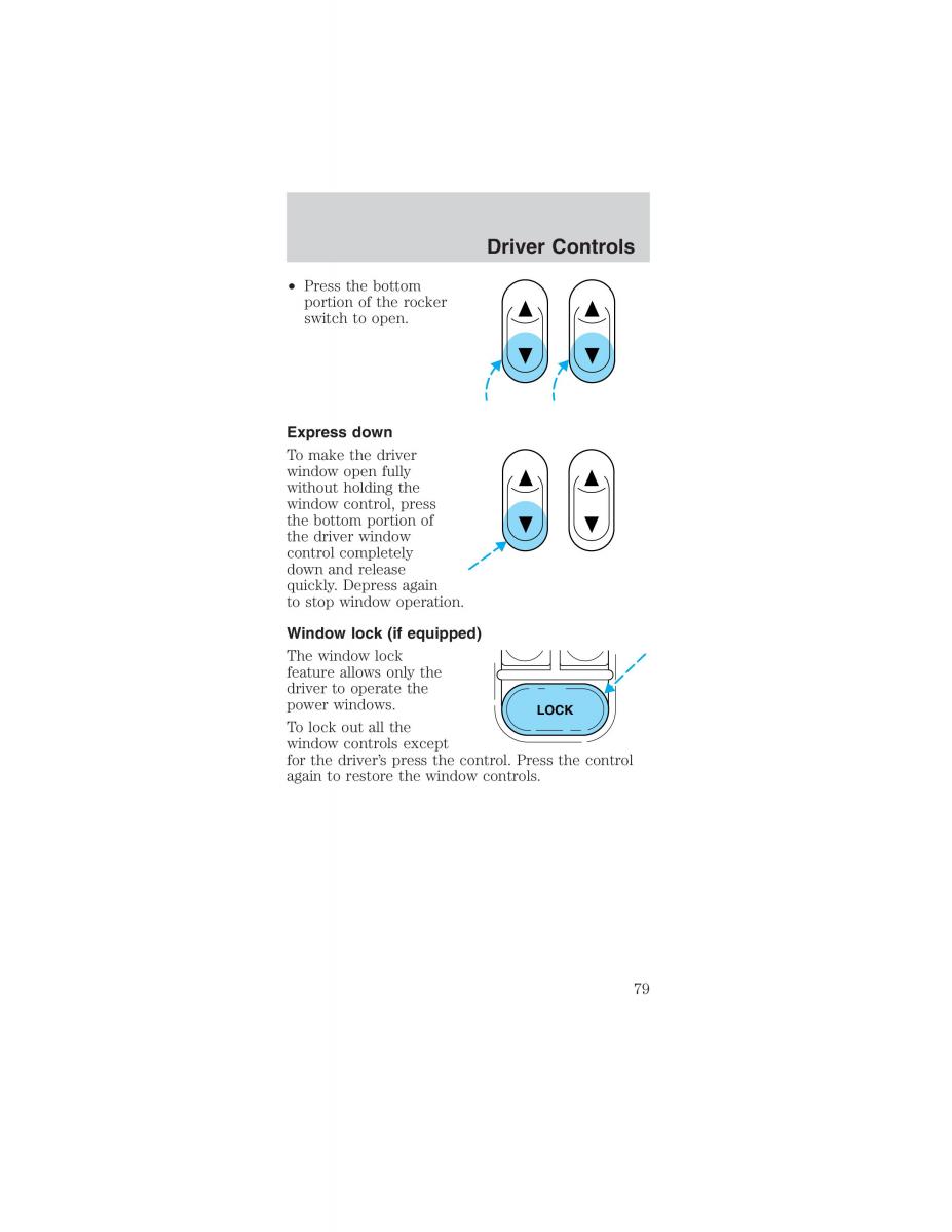 Ford Mustang IV 4 owners manual / page 79