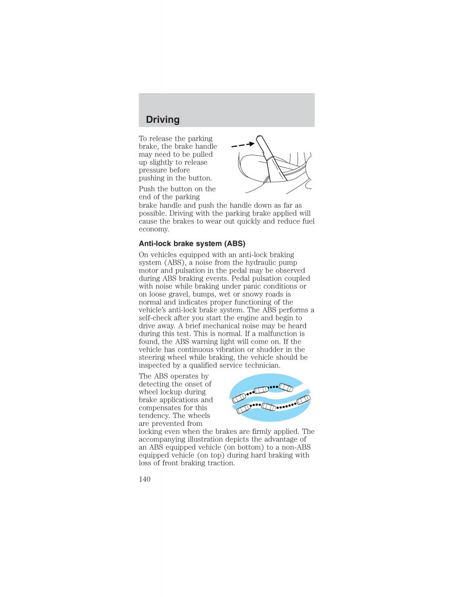 Ford Mustang IV 4 owners manual / page 140