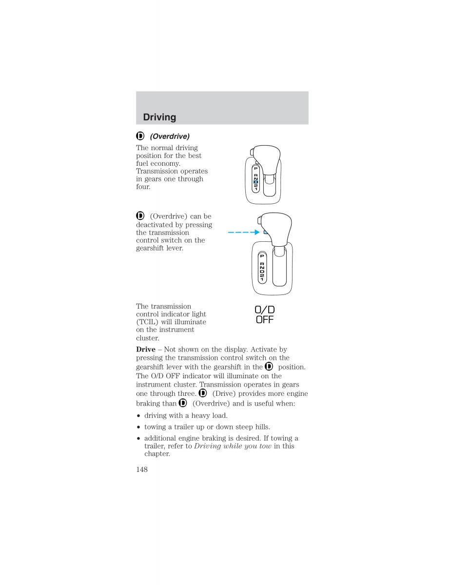 Ford Mustang IV 4 owners manual / page 148