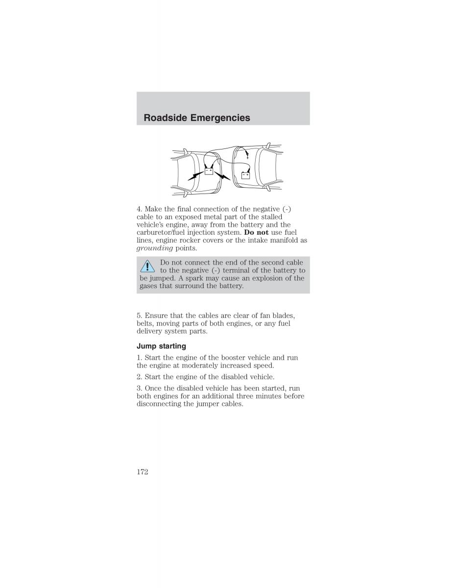 Ford Mustang IV 4 owners manual / page 172