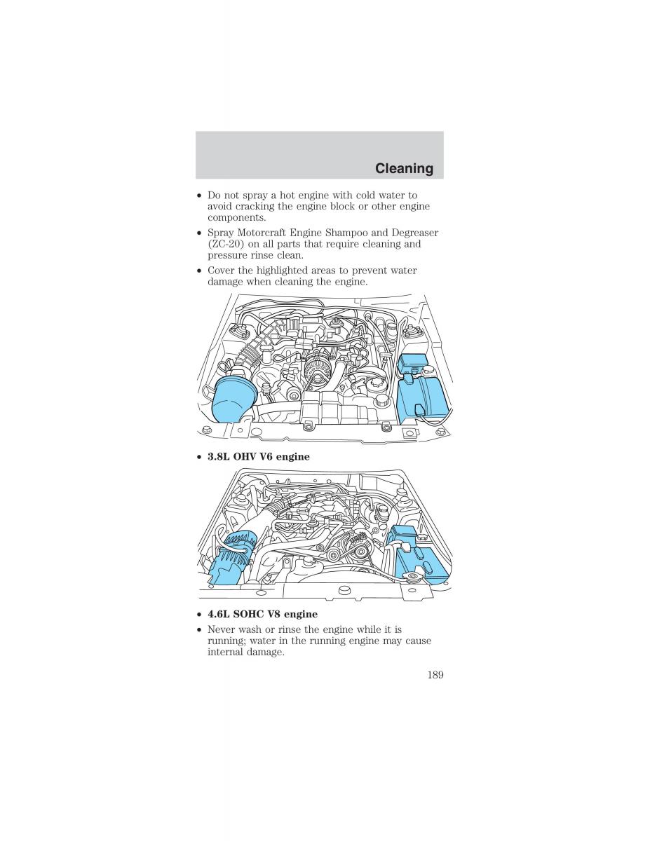 Ford Mustang IV 4 owners manual / page 189