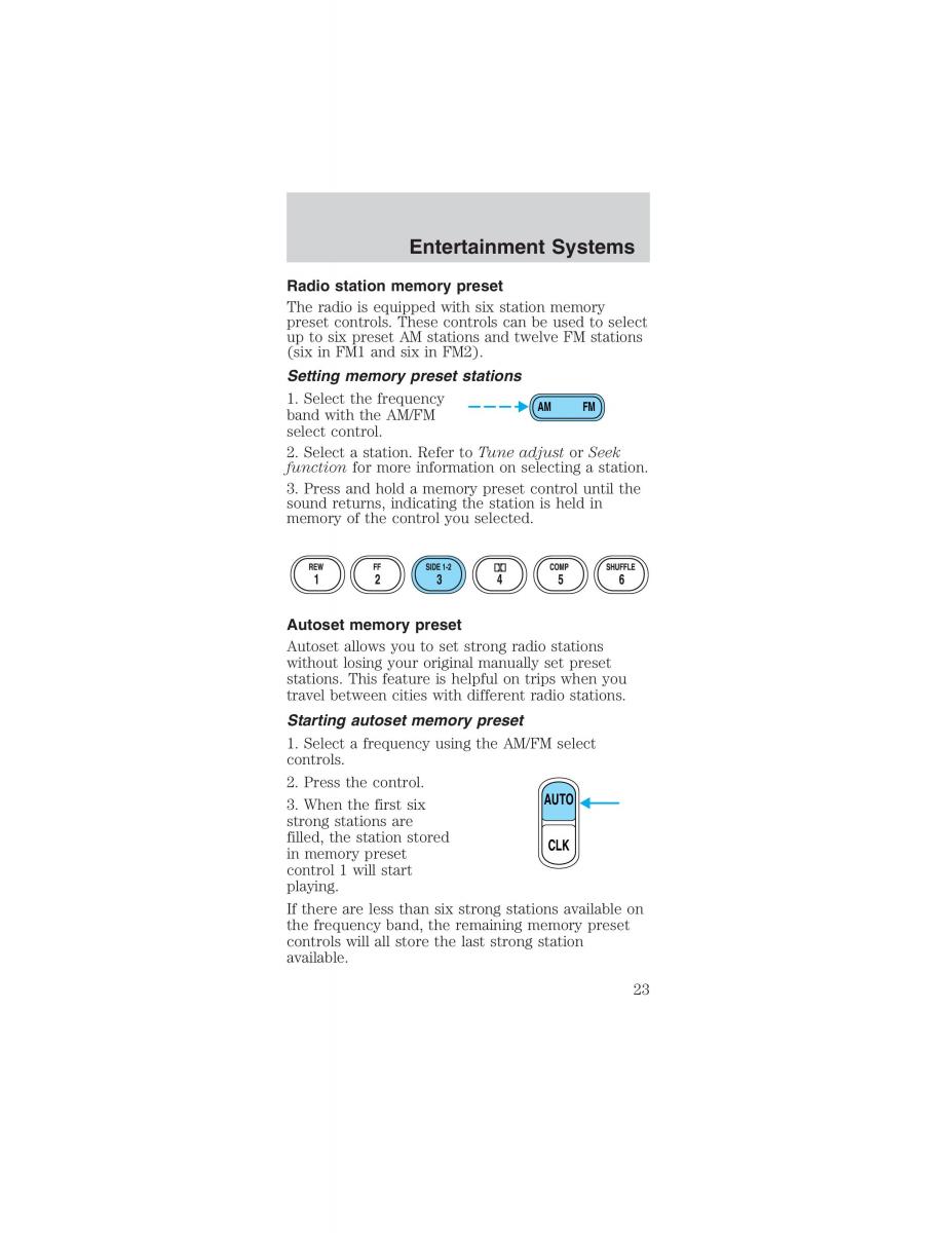 Ford Mustang IV 4 owners manual / page 23