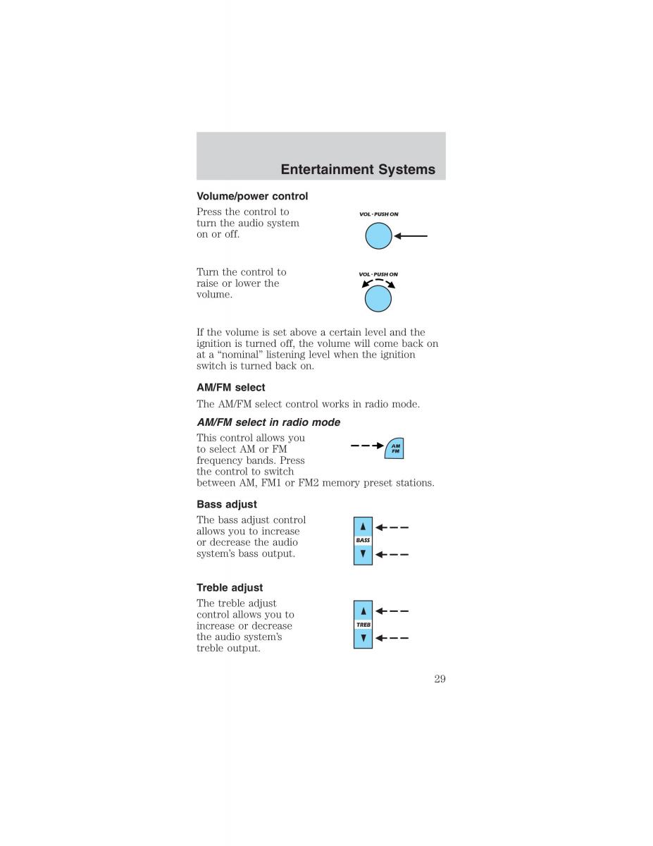 Ford Mustang IV 4 owners manual / page 29