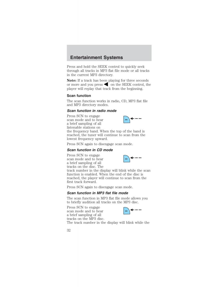 Ford Mustang IV 4 owners manual / page 32