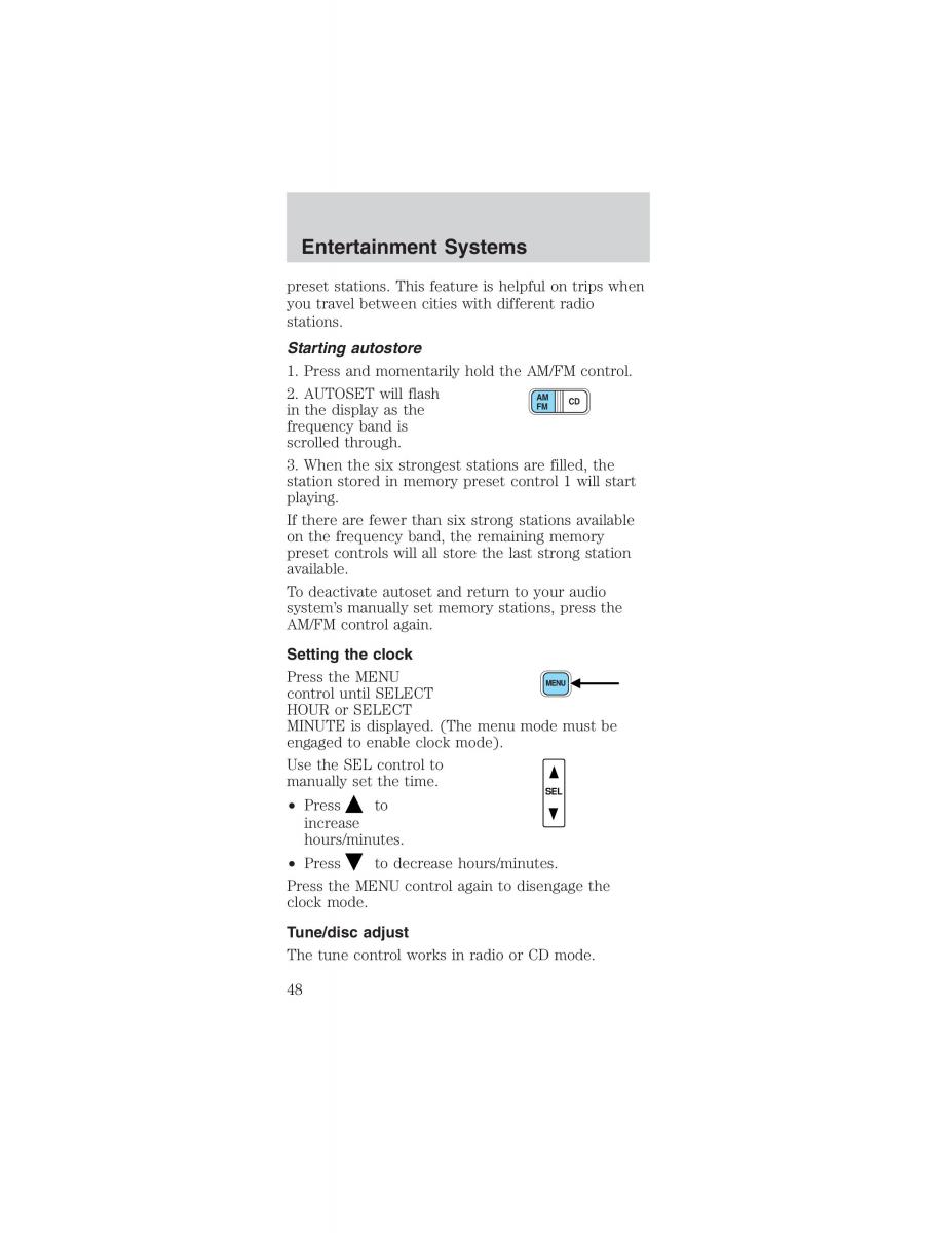 Ford Mustang IV 4 owners manual / page 48