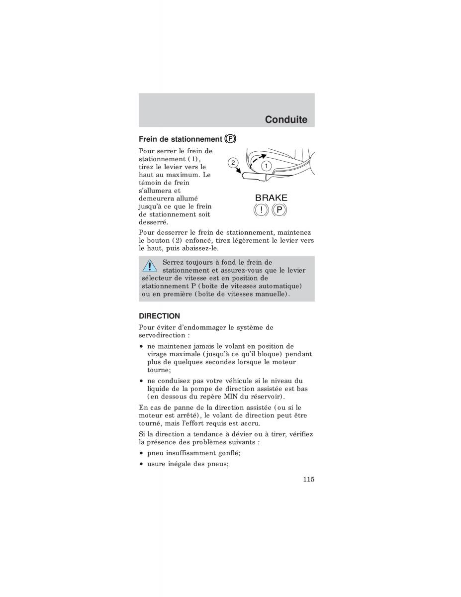 Ford Mustang IV 4 manuel du proprietaire / page 115