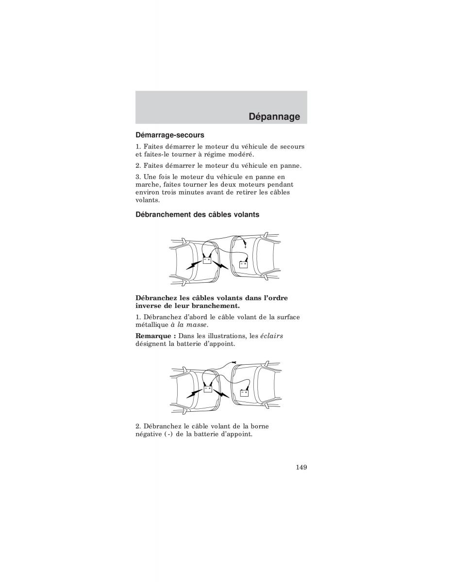 Ford Mustang IV 4 manuel du proprietaire / page 149