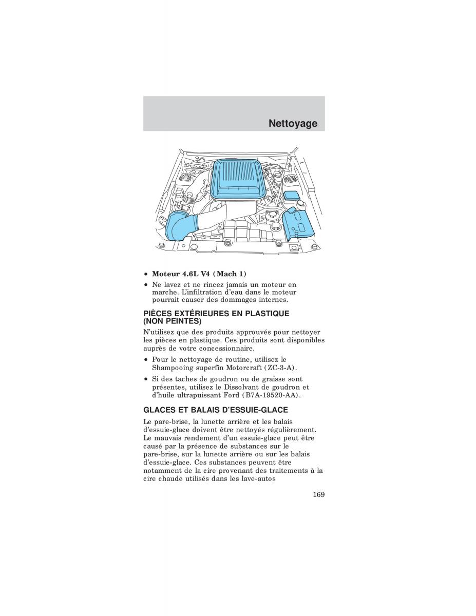 Ford Mustang IV 4 manuel du proprietaire / page 169