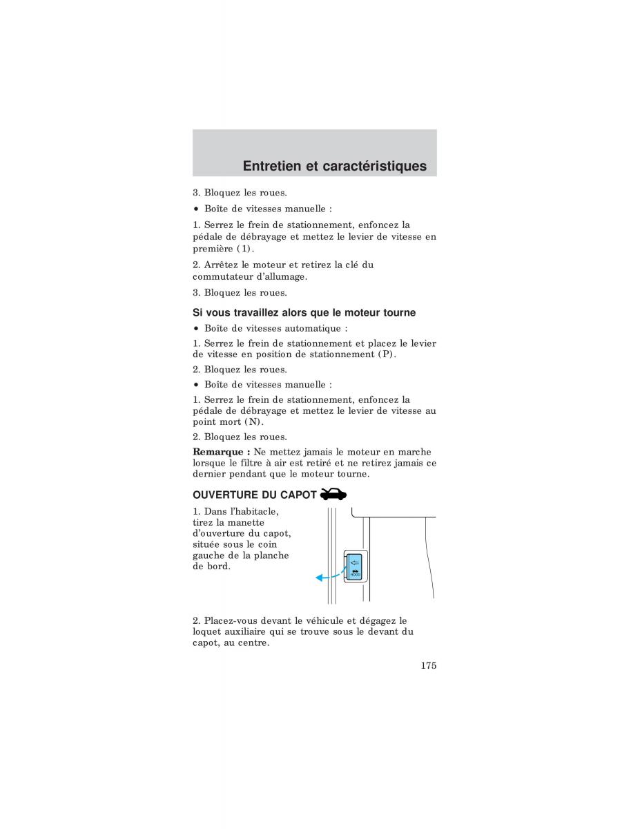 Ford Mustang IV 4 manuel du proprietaire / page 175