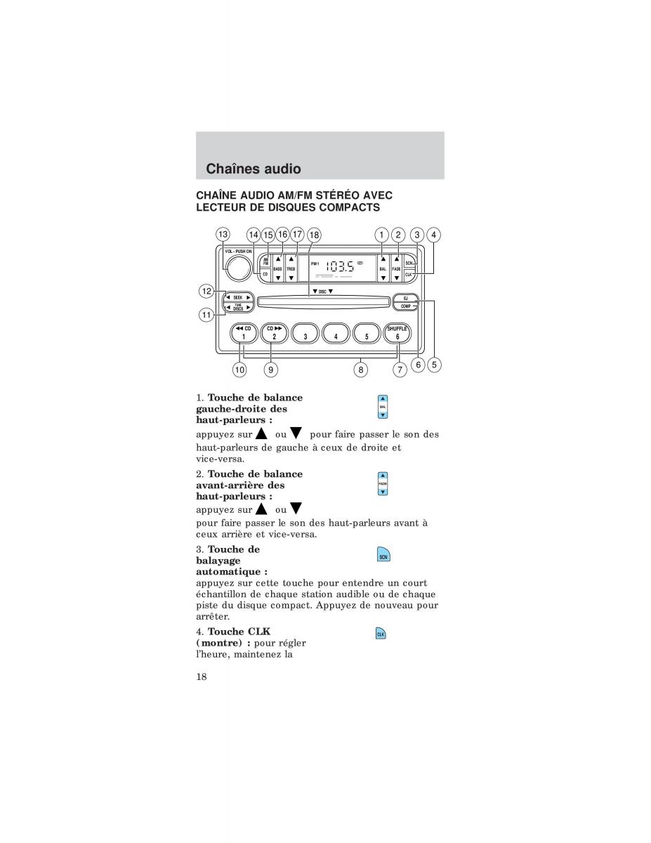 Ford Mustang IV 4 manuel du proprietaire / page 18