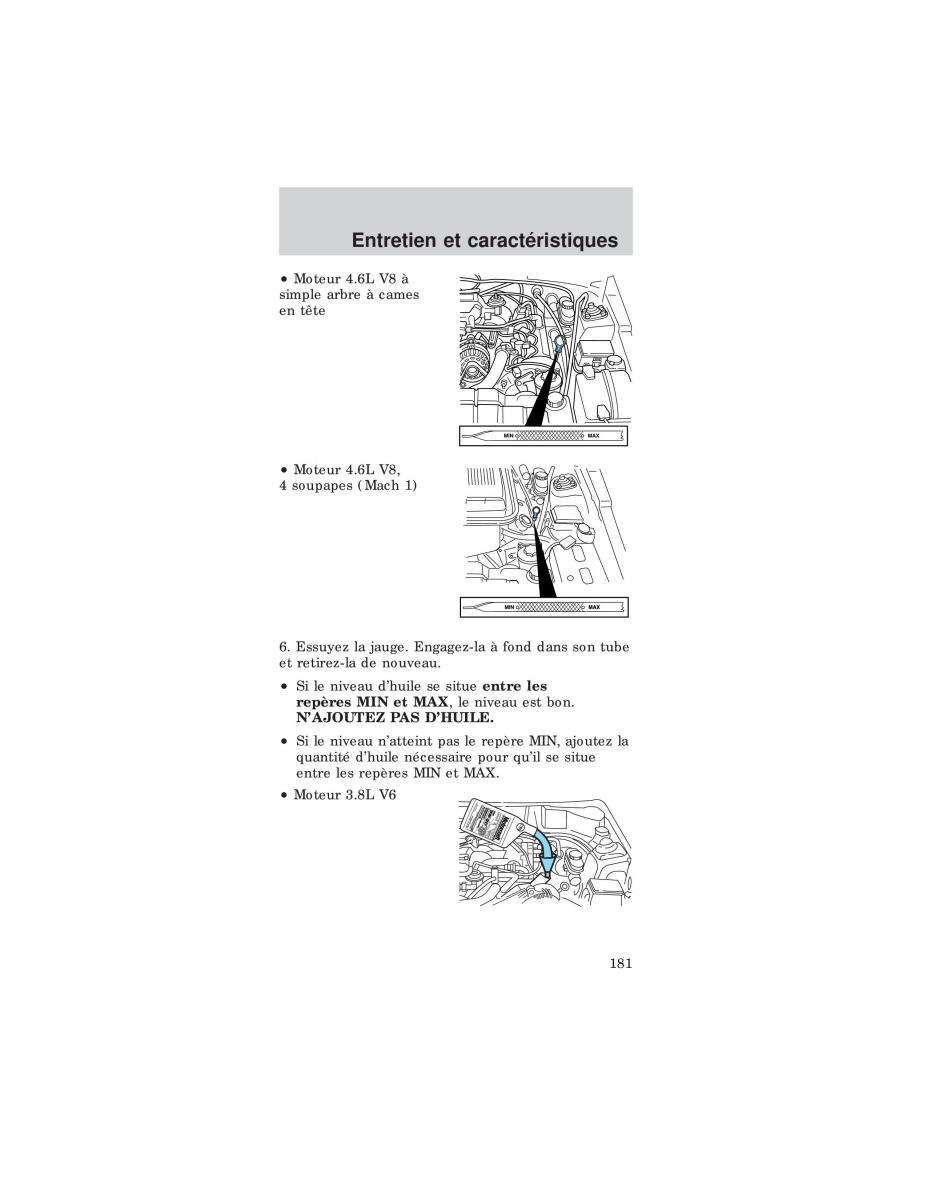 Ford Mustang IV 4 manuel du proprietaire / page 181