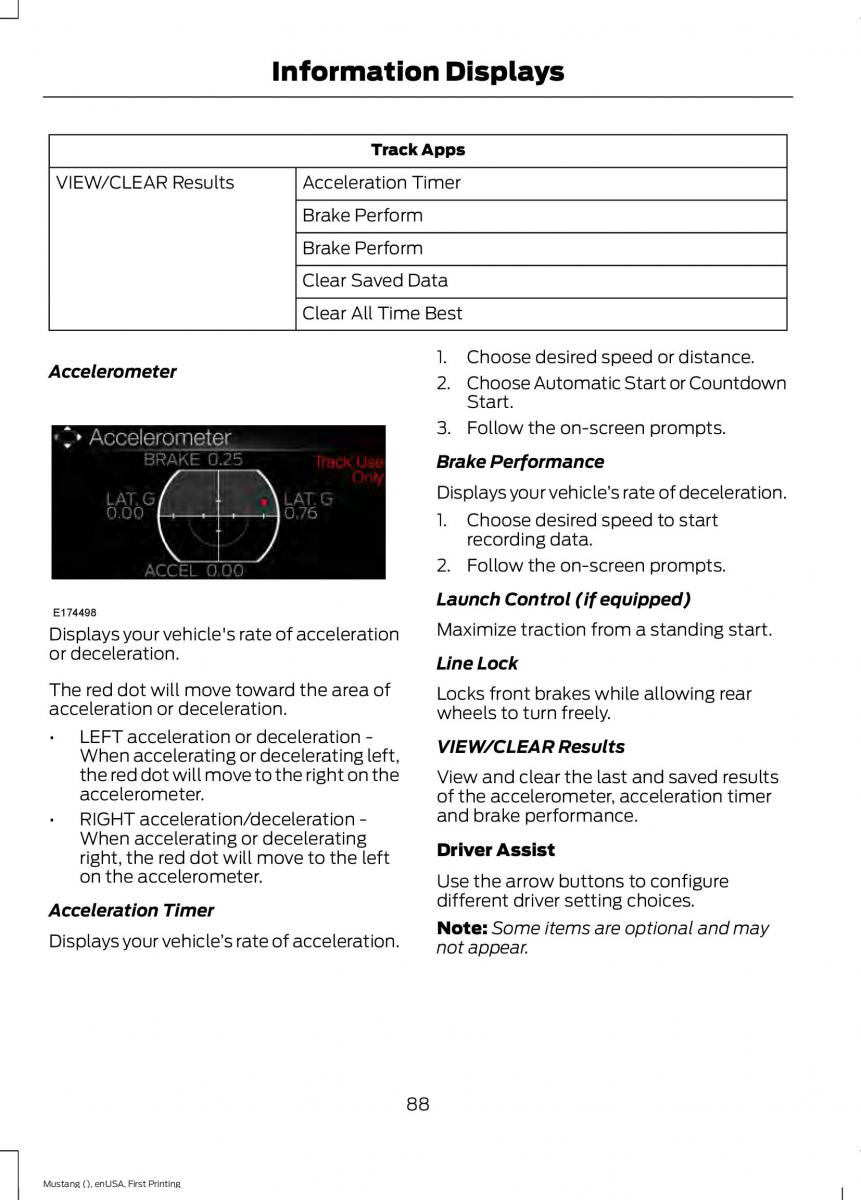 Ford Mustang VI 6 owners manual / page 91