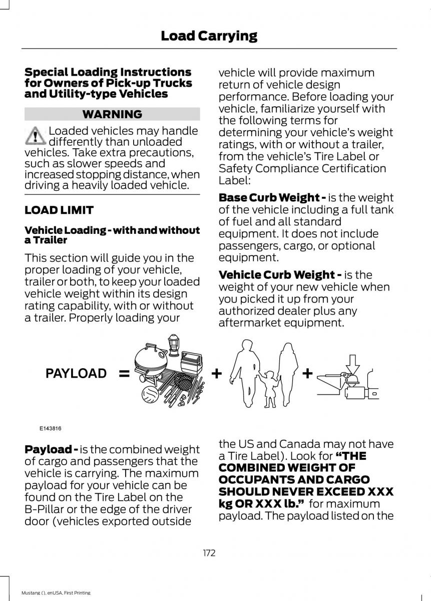 Ford Mustang VI 6 owners manual / page 175