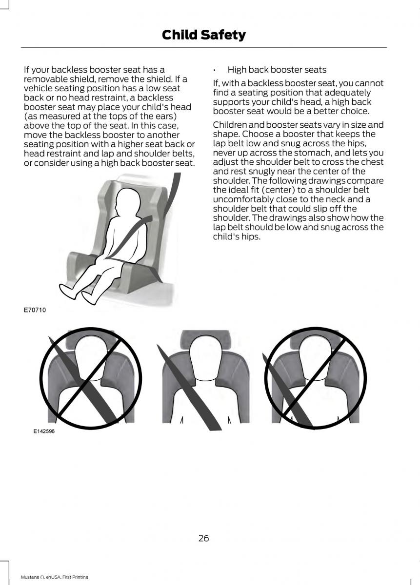 Ford Mustang VI 6 owners manual / page 29