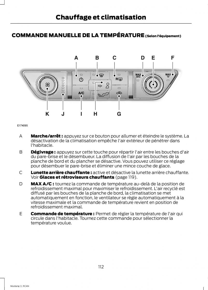 Ford Mustang VI 6 manuel du proprietaire / page 115