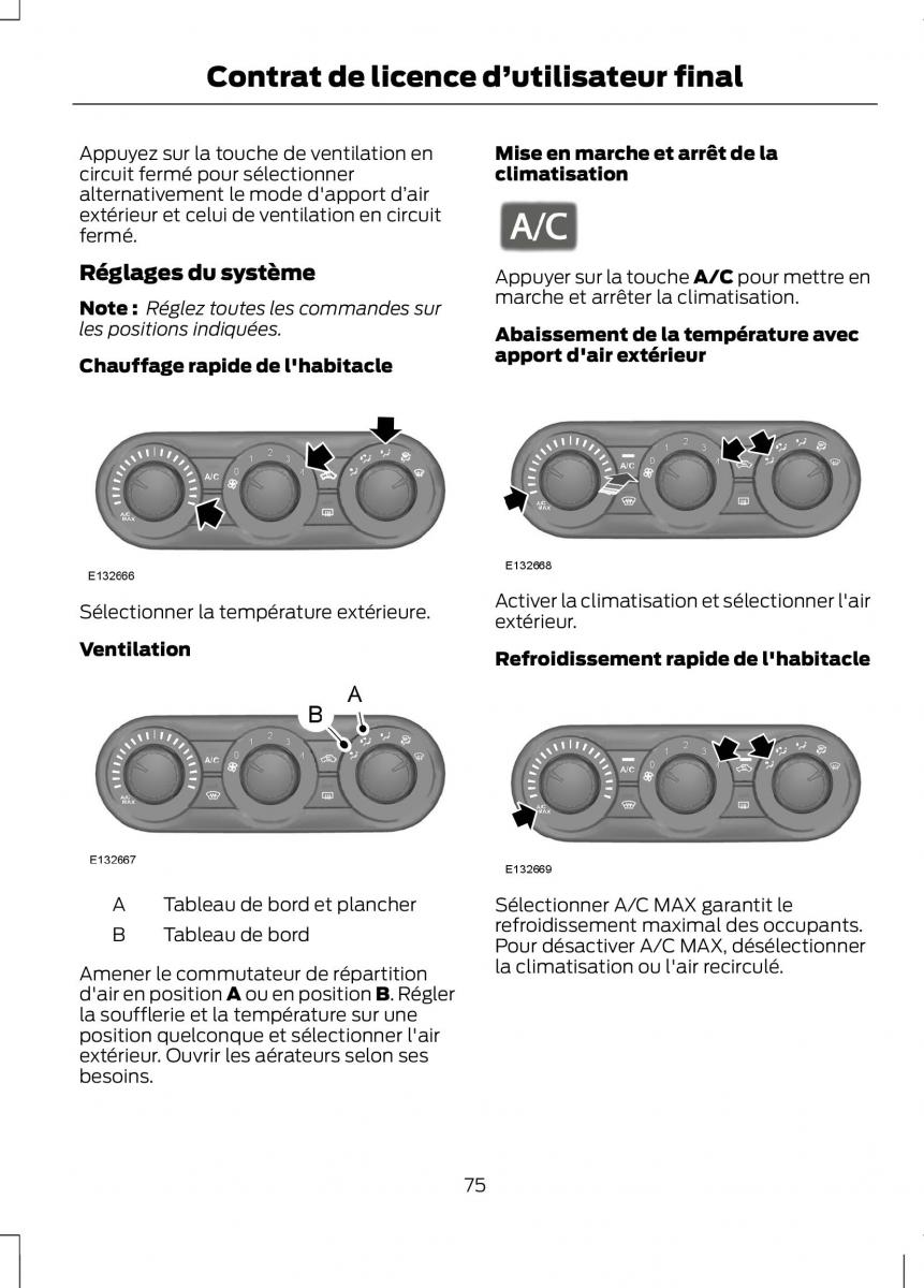 Ford Ranger III 3 manuel du proprietaire / page 77