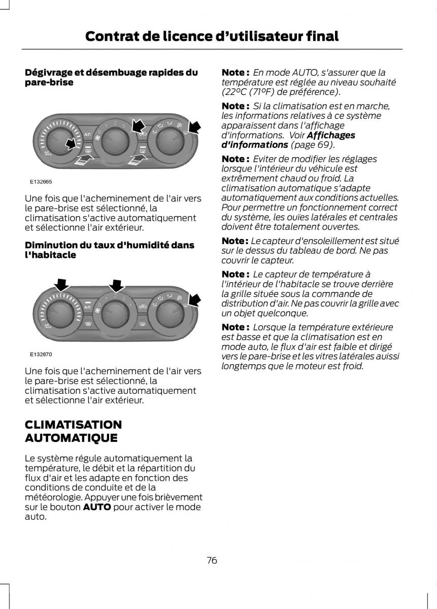 Ford Ranger III 3 manuel du proprietaire / page 78