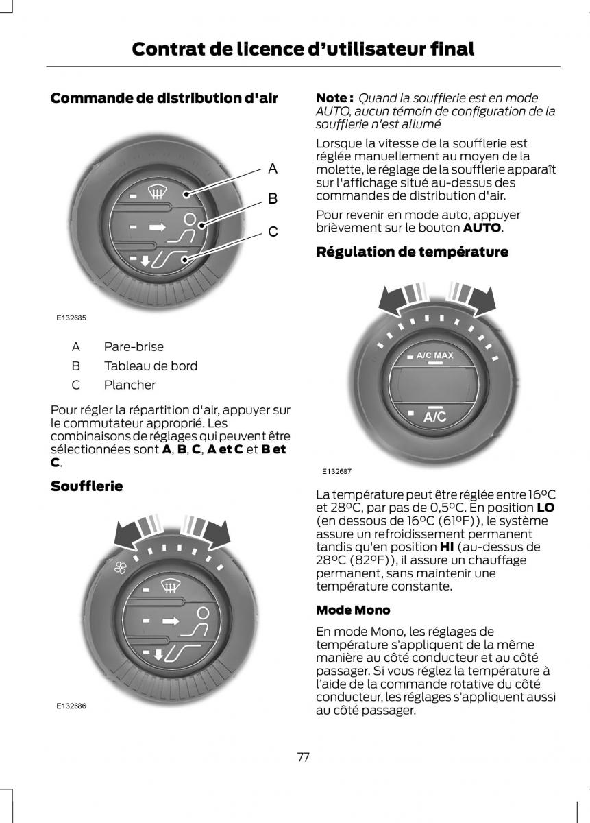 Ford Ranger III 3 manuel du proprietaire / page 79