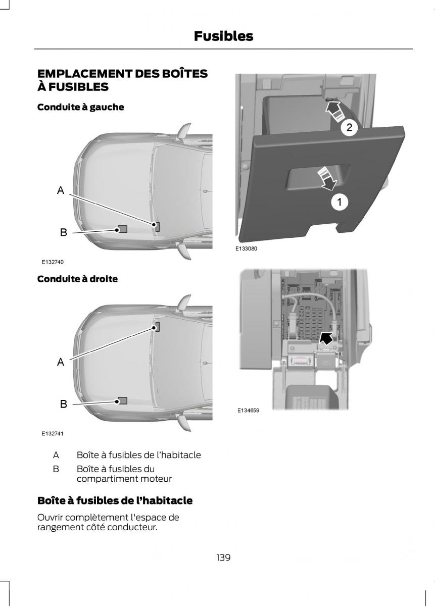 Ford Ranger III 3 manuel du proprietaire / page 141