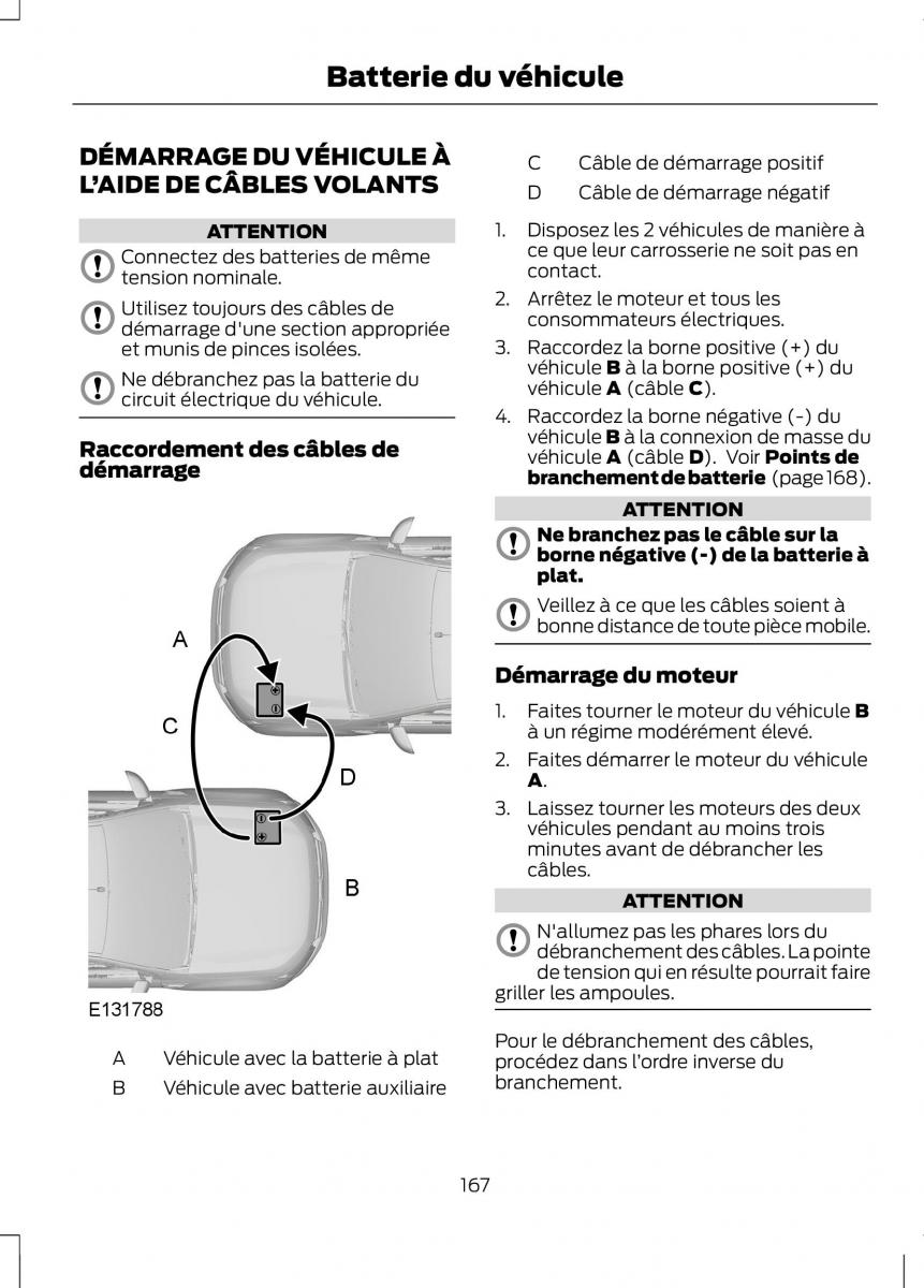 Ford Ranger III 3 manuel du proprietaire / page 169