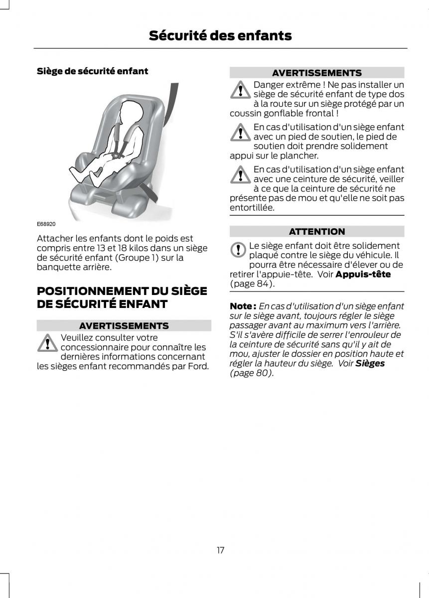 Ford Ranger III 3 manuel du proprietaire / page 19