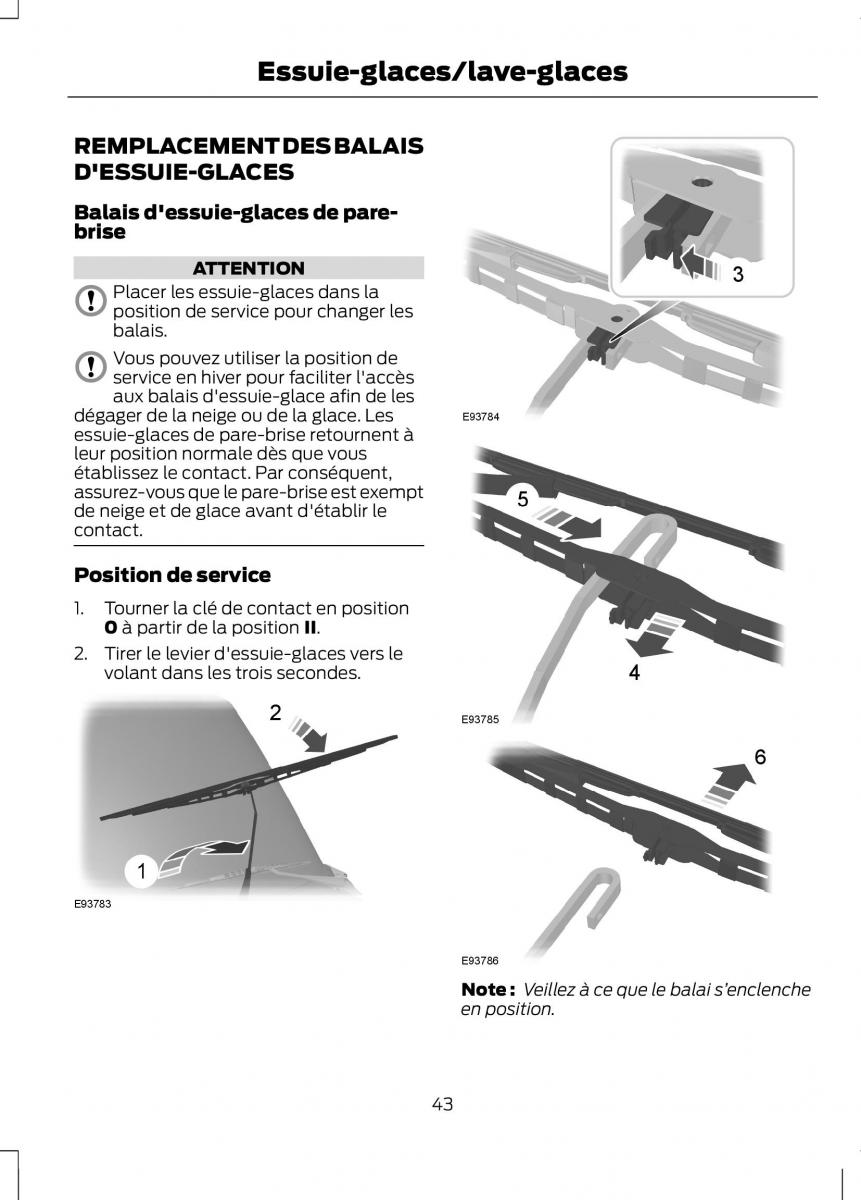 Ford Ranger III 3 manuel du proprietaire / page 45