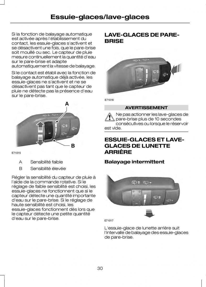 Ford Transit VII 7 manuel du proprietaire / page 32