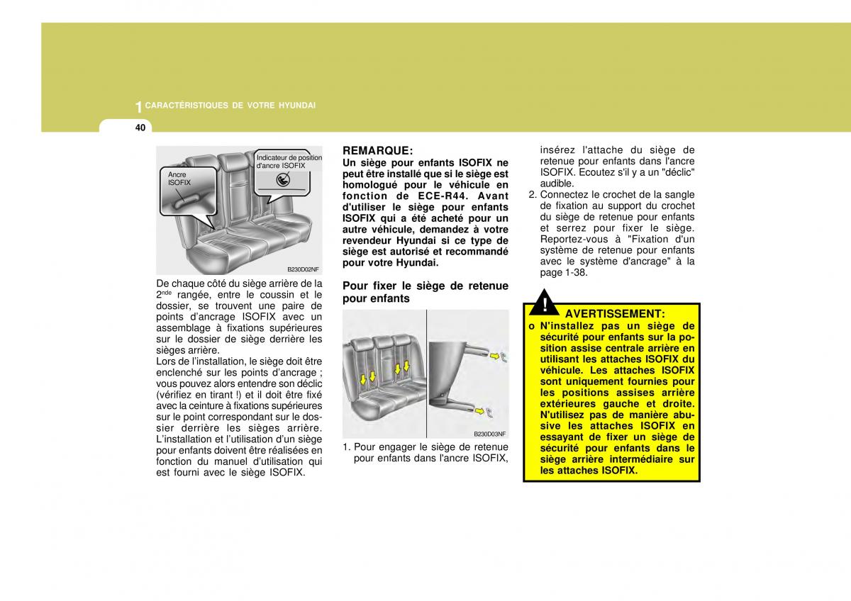 Hyundai Santa Fe II 2 manuel du proprietaire / page 56