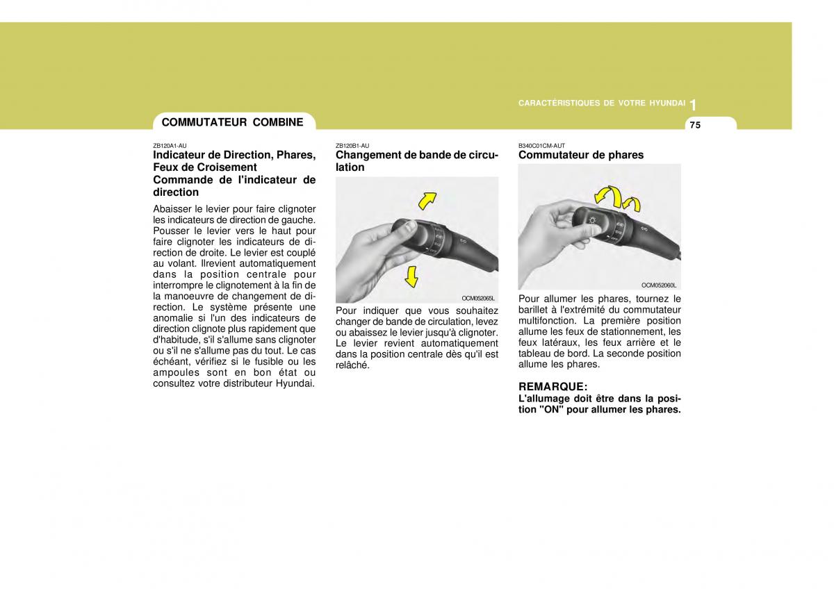 Hyundai Santa Fe II 2 manuel du proprietaire / page 91