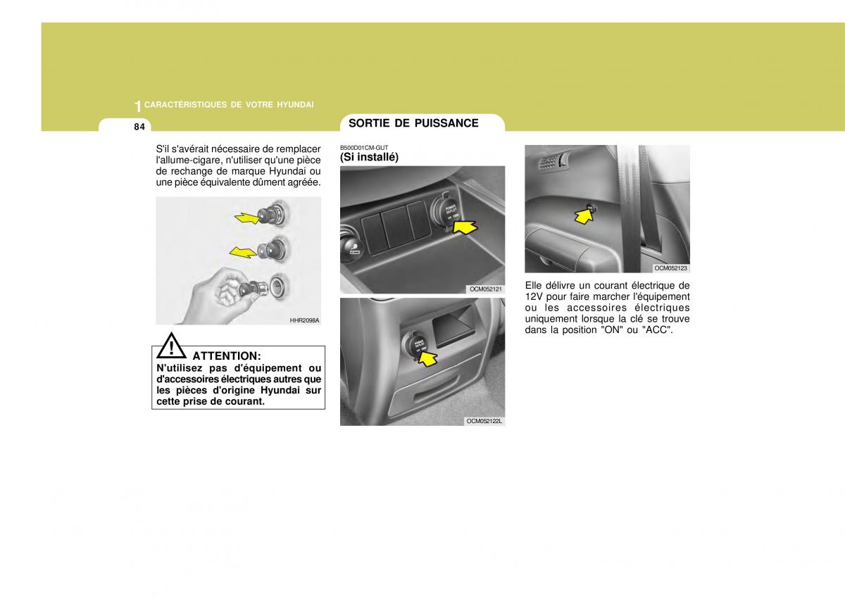 Hyundai Santa Fe II 2 manuel du proprietaire / page 100