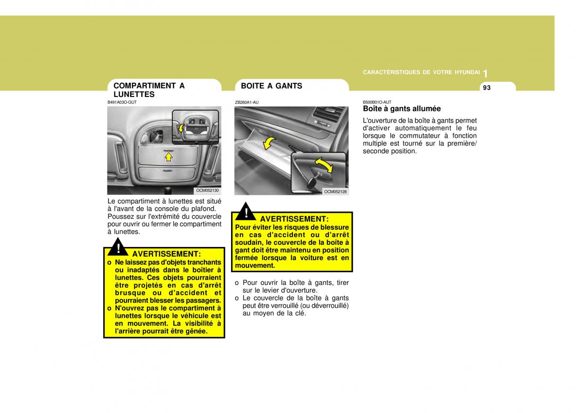 Hyundai Santa Fe II 2 manuel du proprietaire / page 109