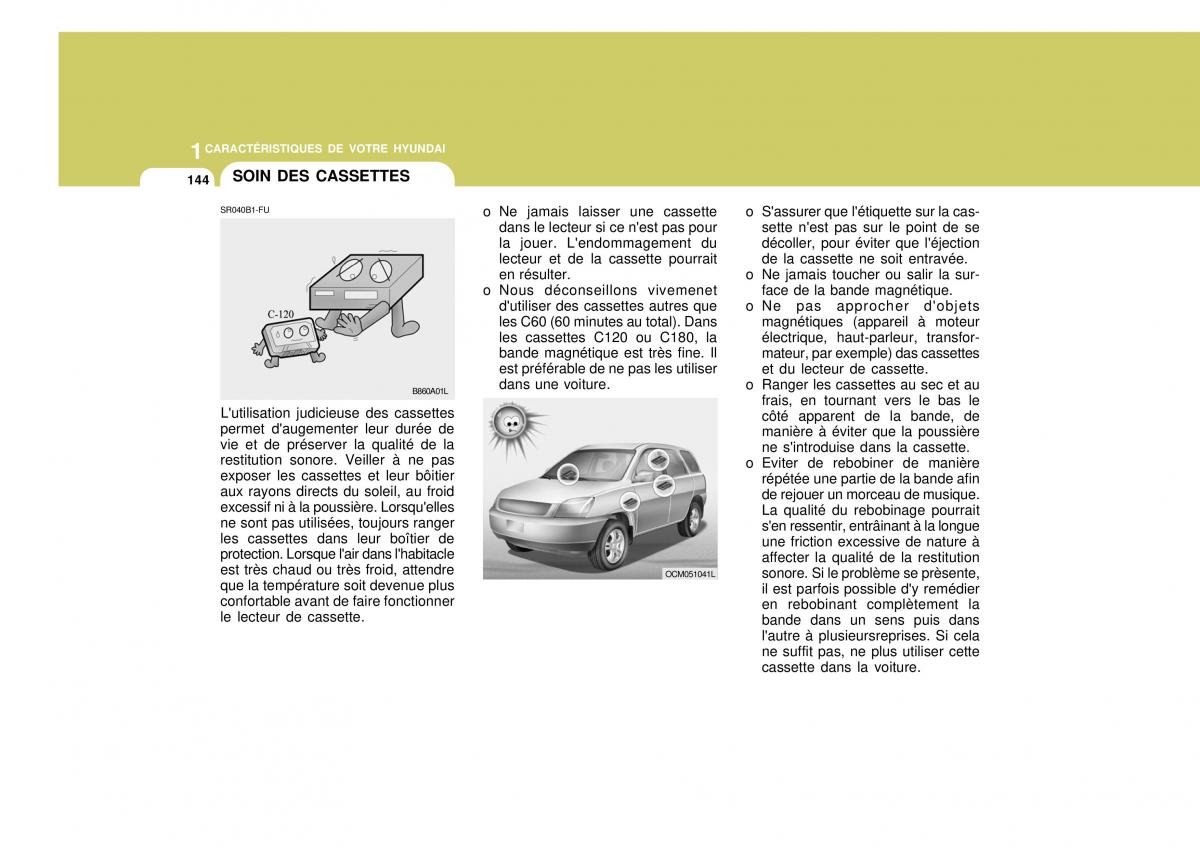 Hyundai Santa Fe II 2 manuel du proprietaire / page 160