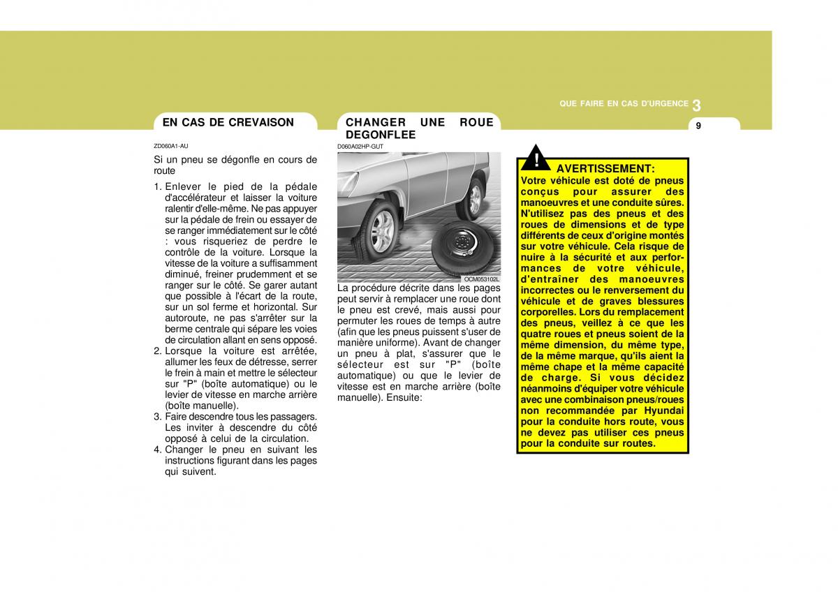 Hyundai Santa Fe II 2 manuel du proprietaire / page 208