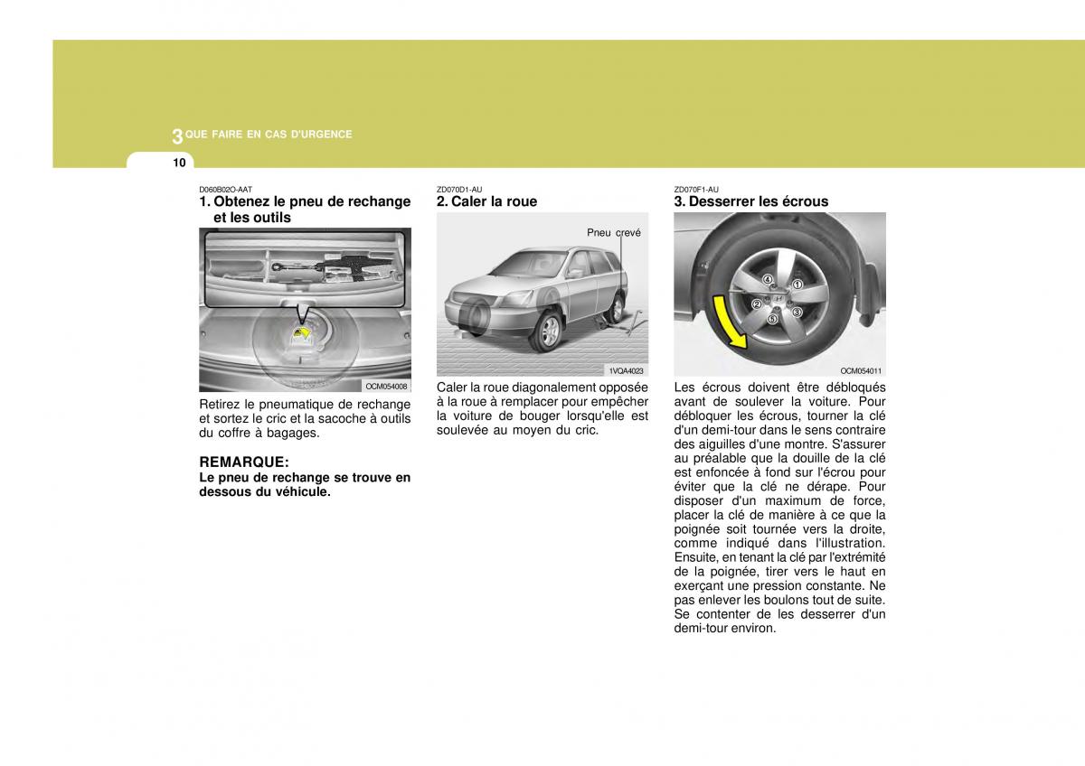 Hyundai Santa Fe II 2 manuel du proprietaire / page 209