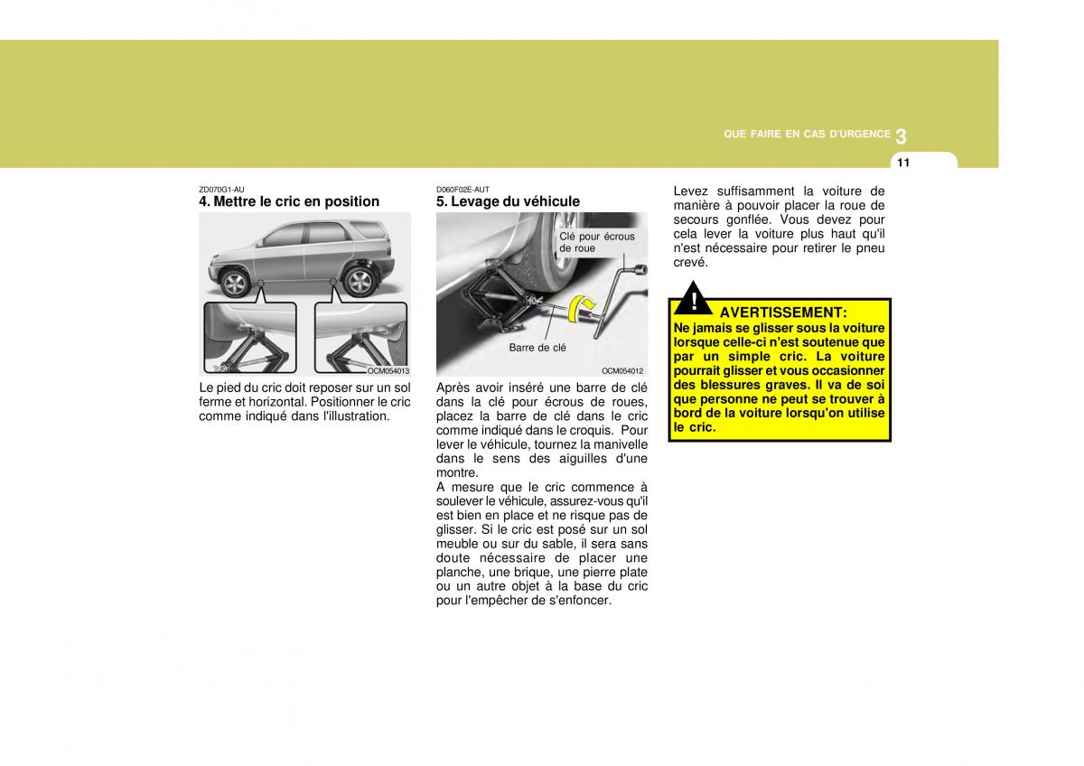 Hyundai Santa Fe II 2 manuel du proprietaire / page 210