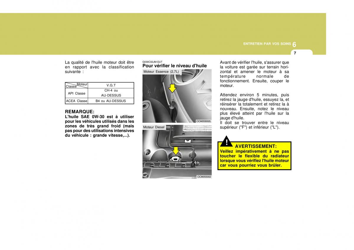 Hyundai Santa Fe II 2 manuel du proprietaire / page 240