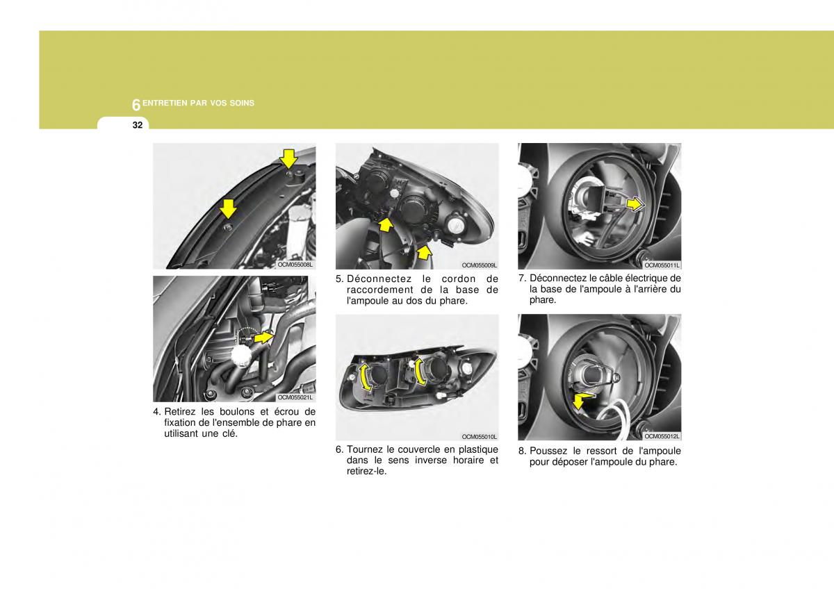 Hyundai Santa Fe II 2 manuel du proprietaire / page 265