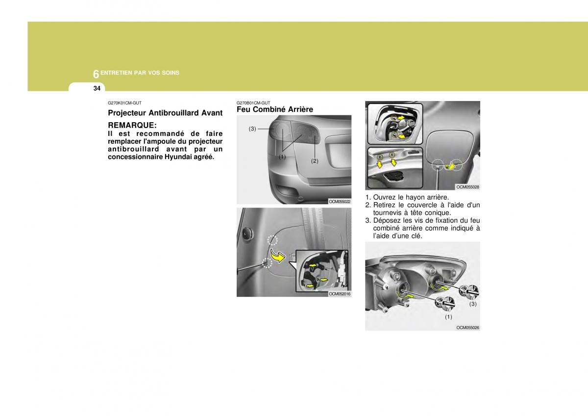 Hyundai Santa Fe II 2 manuel du proprietaire / page 267