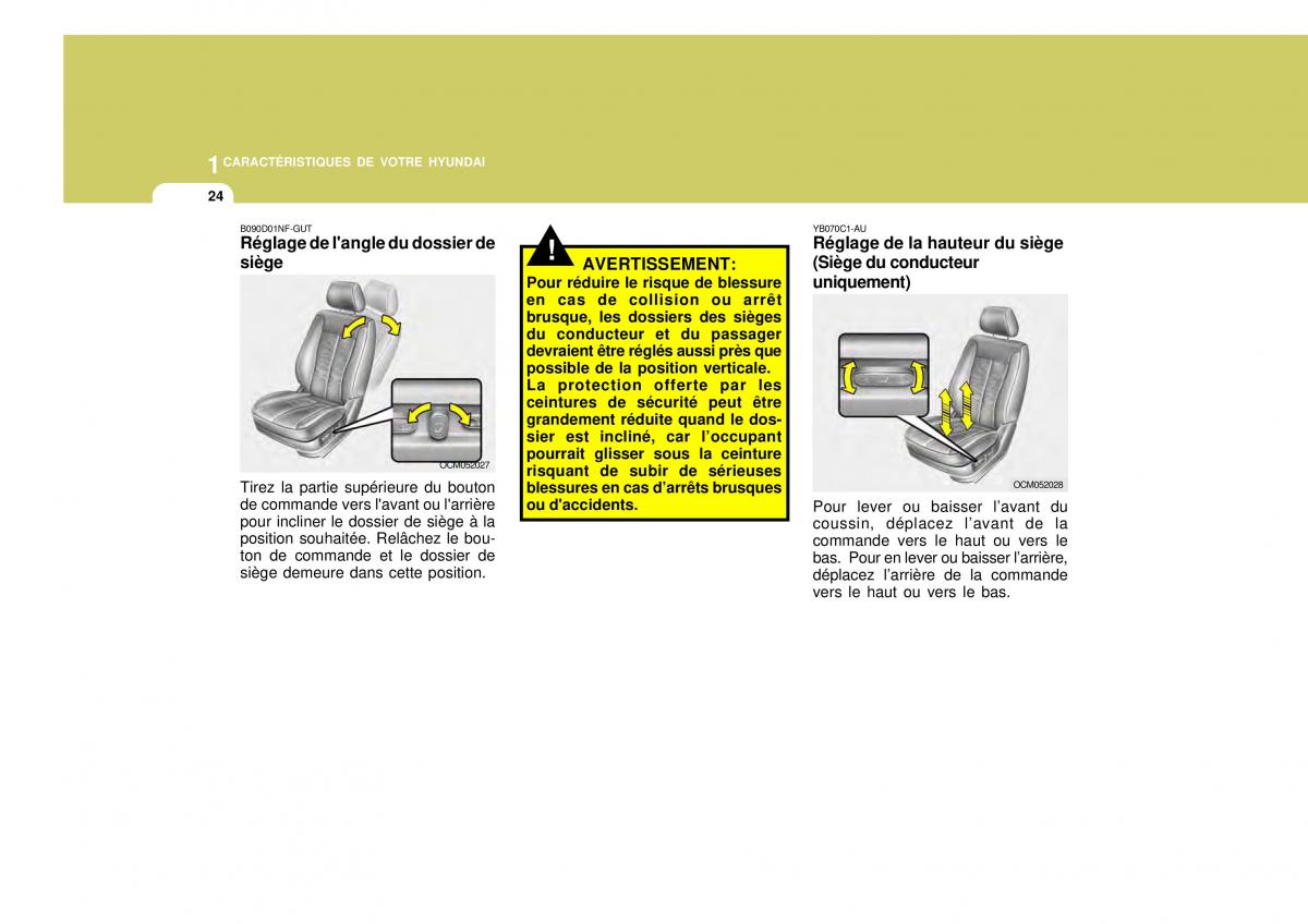 Hyundai Santa Fe II 2 manuel du proprietaire / page 40