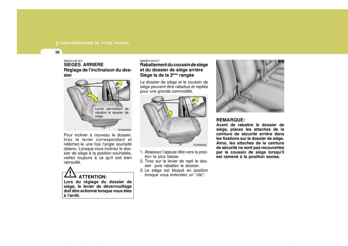 Hyundai Santa Fe II 2 manuel du proprietaire / page 42